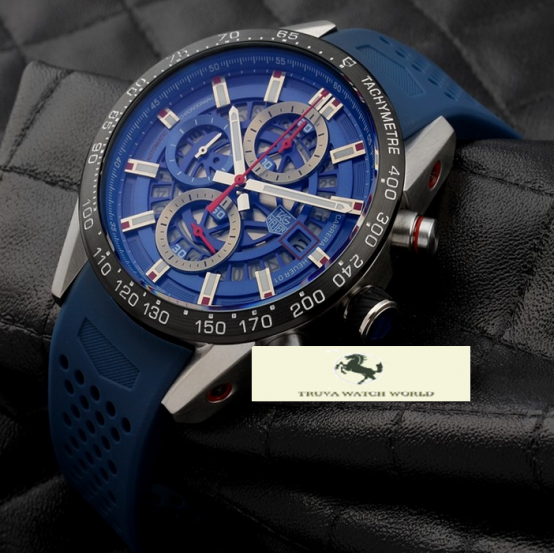 HK1358 TAG HEUER CALİBRE SKELETON ERKEK SAATİ